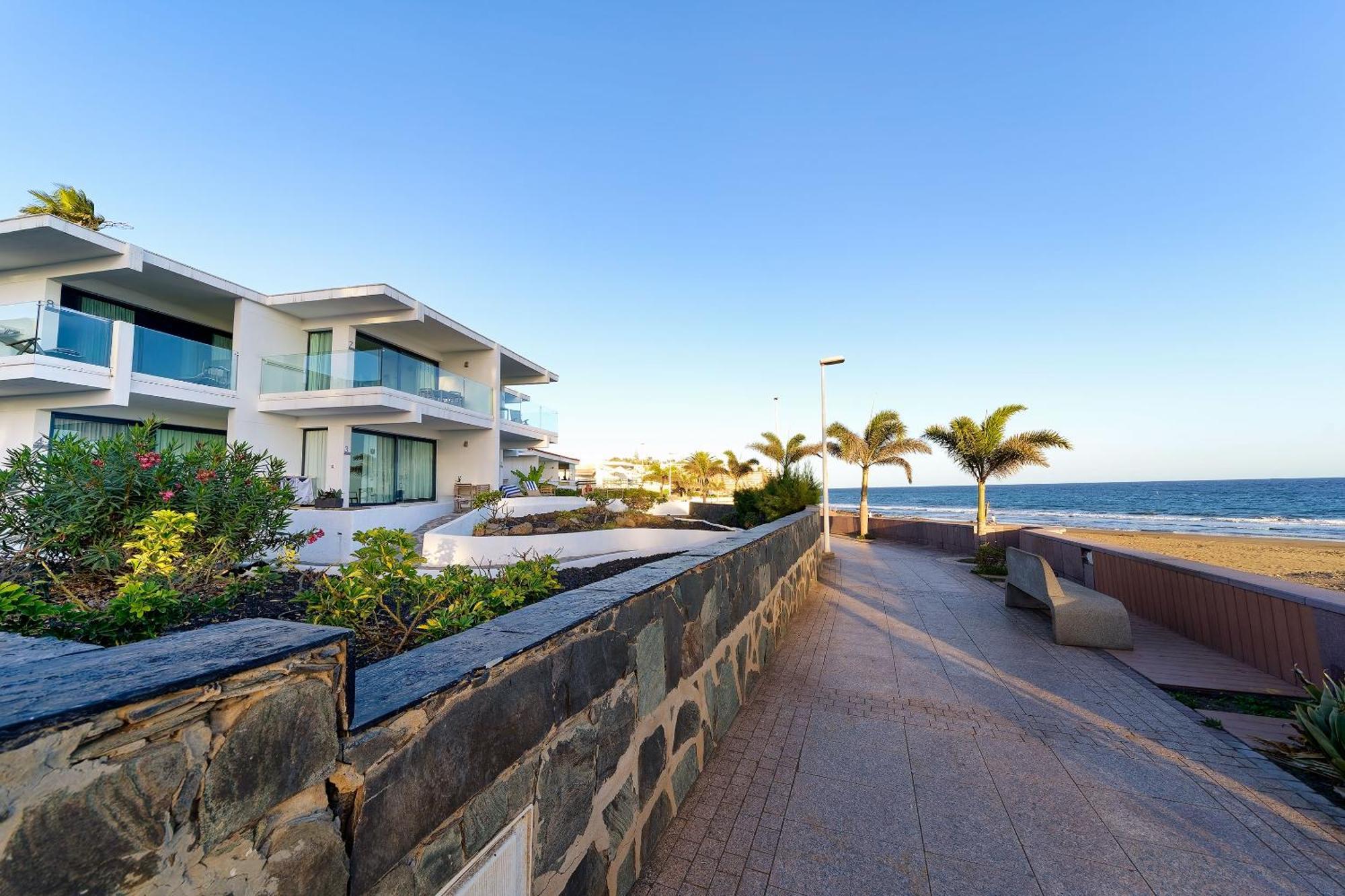 Apartamento Amapola Blue Sea - Recien Reformado, Frente Al Mar San Agustín Exterior foto
