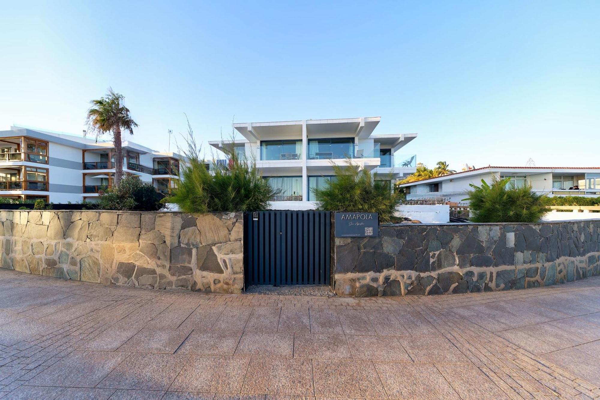 Apartamento Amapola Blue Sea - Recien Reformado, Frente Al Mar San Agustín Exterior foto