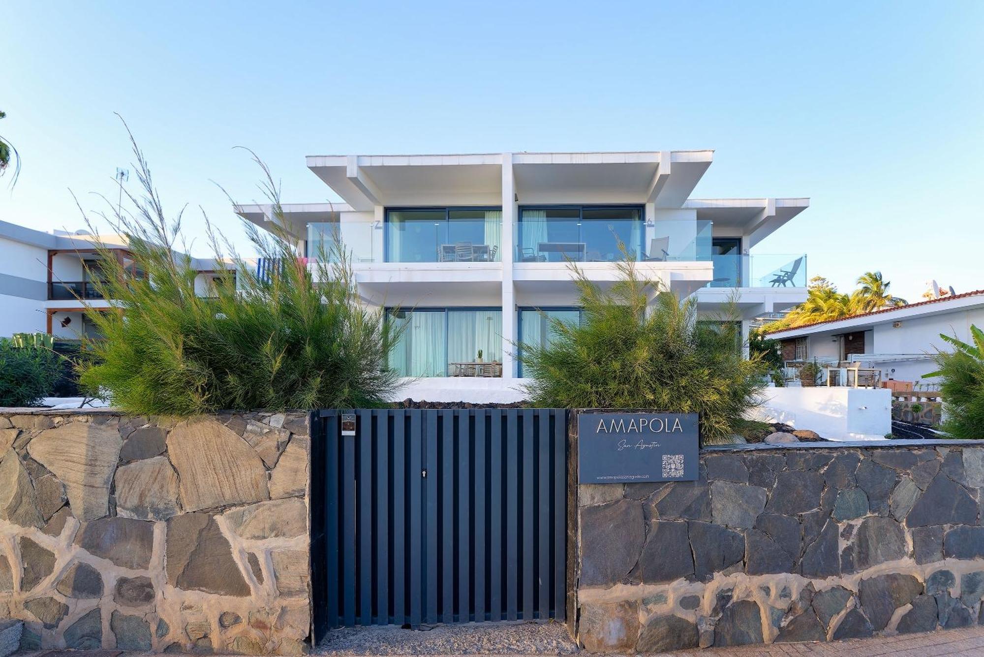 Apartamento Amapola Blue Sea - Recien Reformado, Frente Al Mar San Agustín Exterior foto